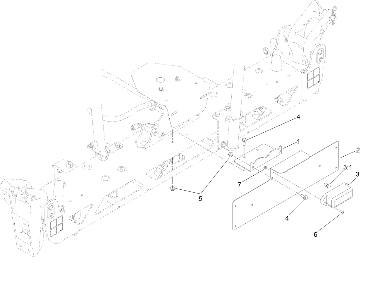 License Plate Kit No. 120-8506