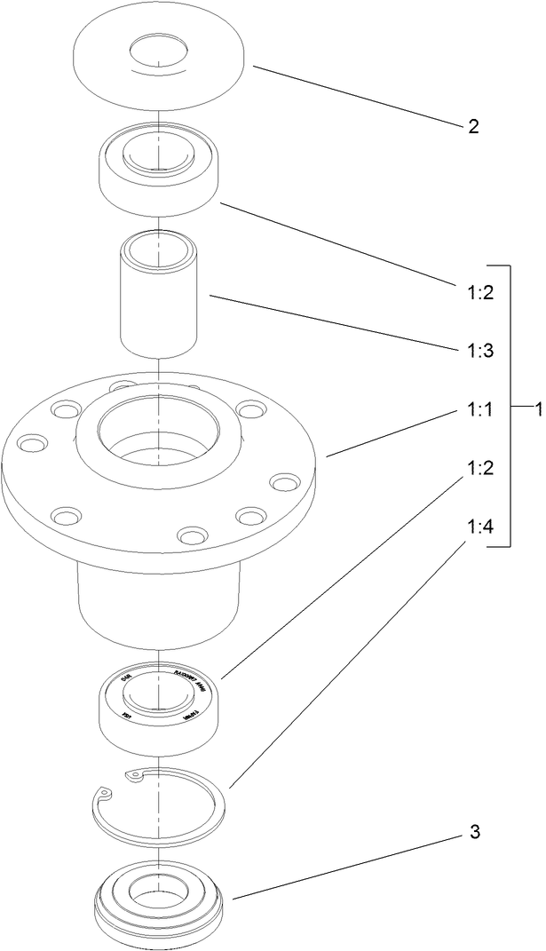 Cutter Housing Assembly No. 107-4065
