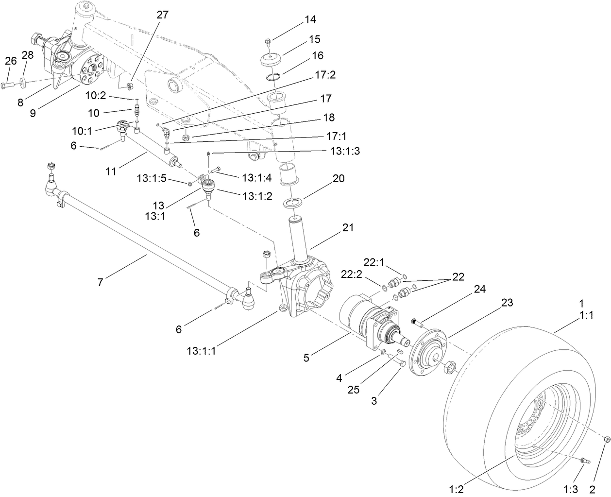 Rear Axle Assembly