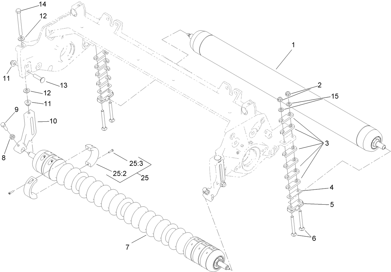 Front and Rear Roller Assembly