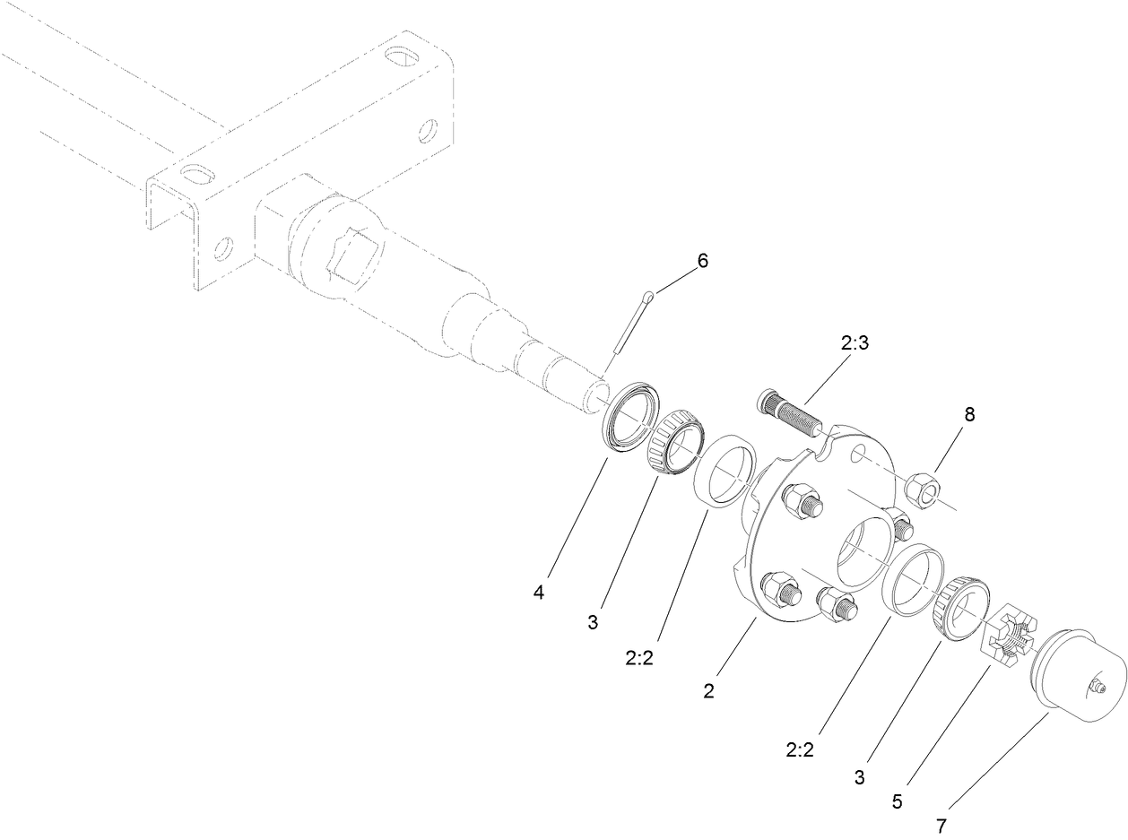 Axle Assembly No. 119-5190