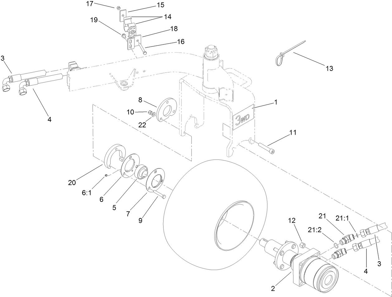Wheel Motor Assembly