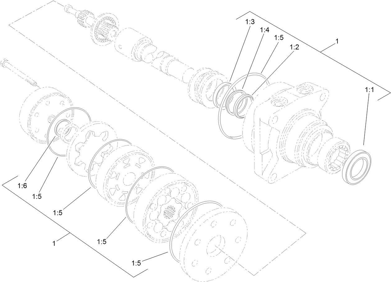 Hydraulic Motor Assembly No. 112-0225