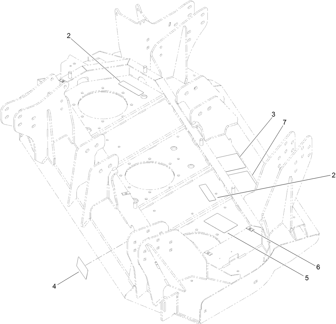 Left Deck Decal Assembly No. 110-5931