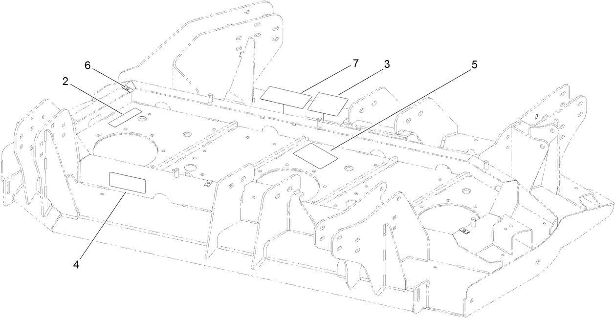 Right Deck Decal Assembly No. 110-5921