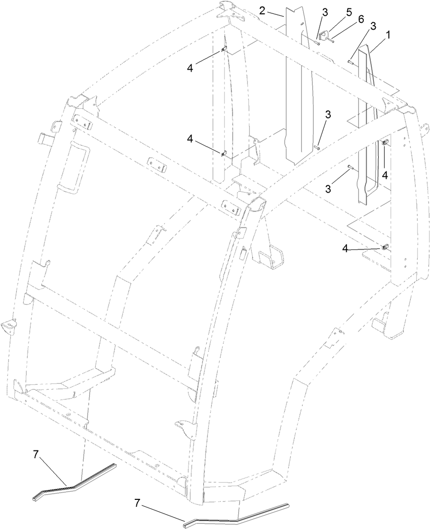 Shielding Component Cab Assembly