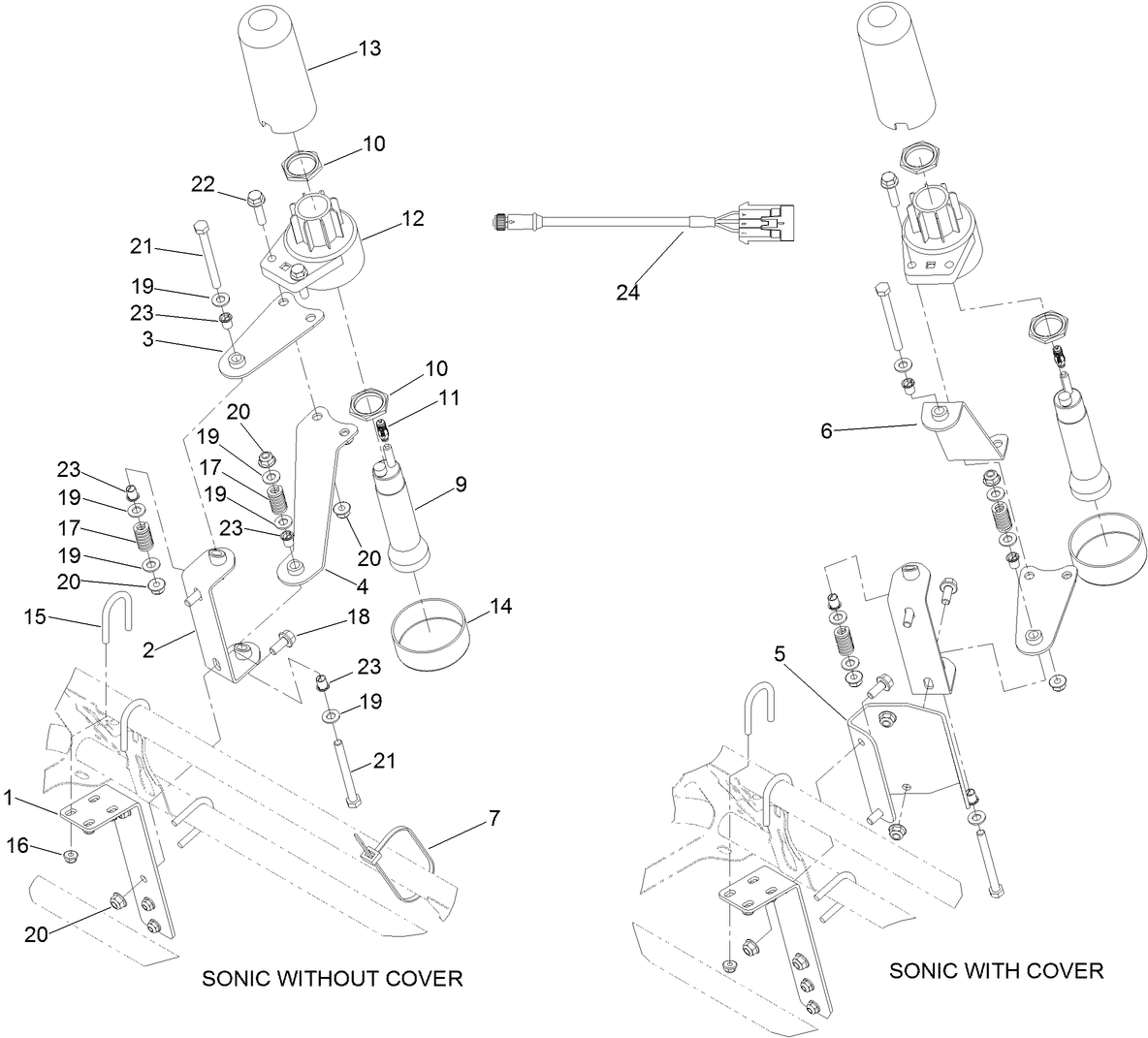 Sonic Sensor Assembly