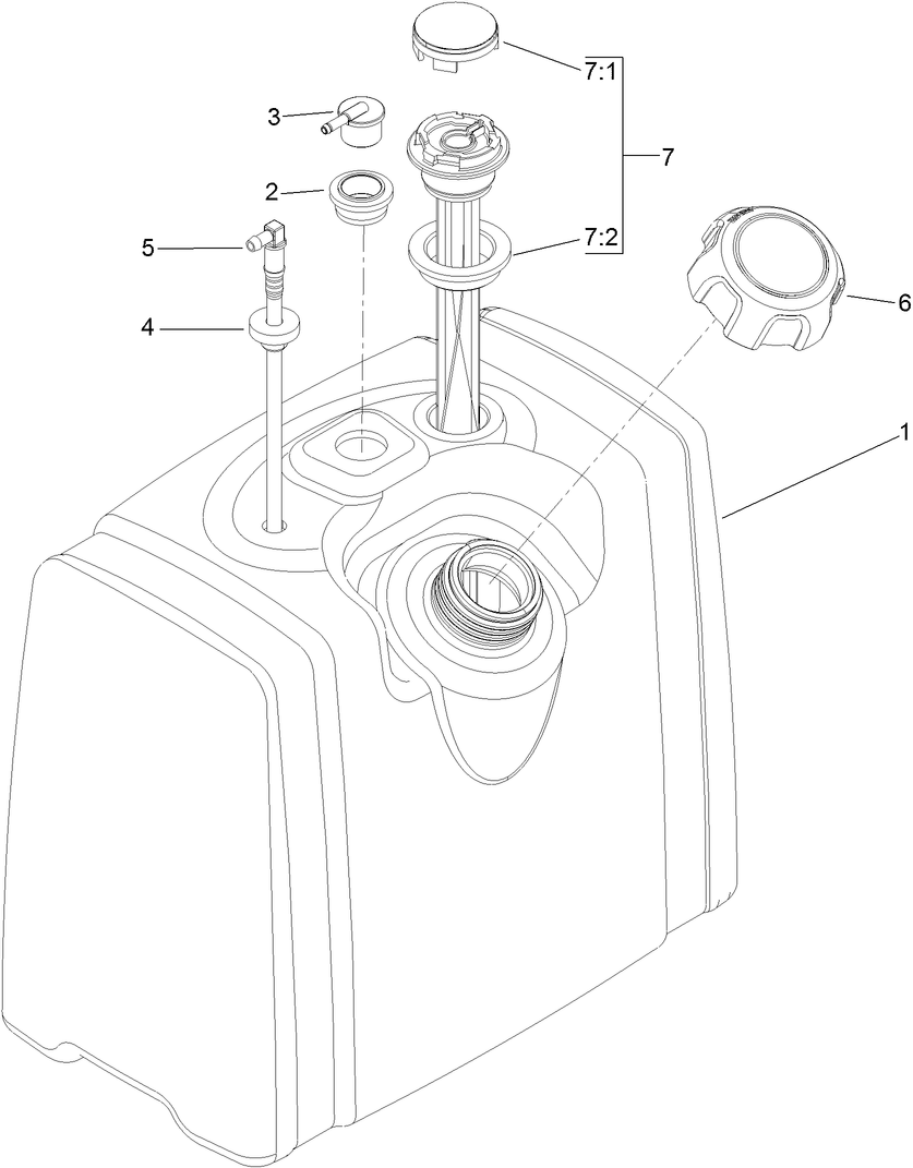 Fuel Tank Assembly No. 117-8455