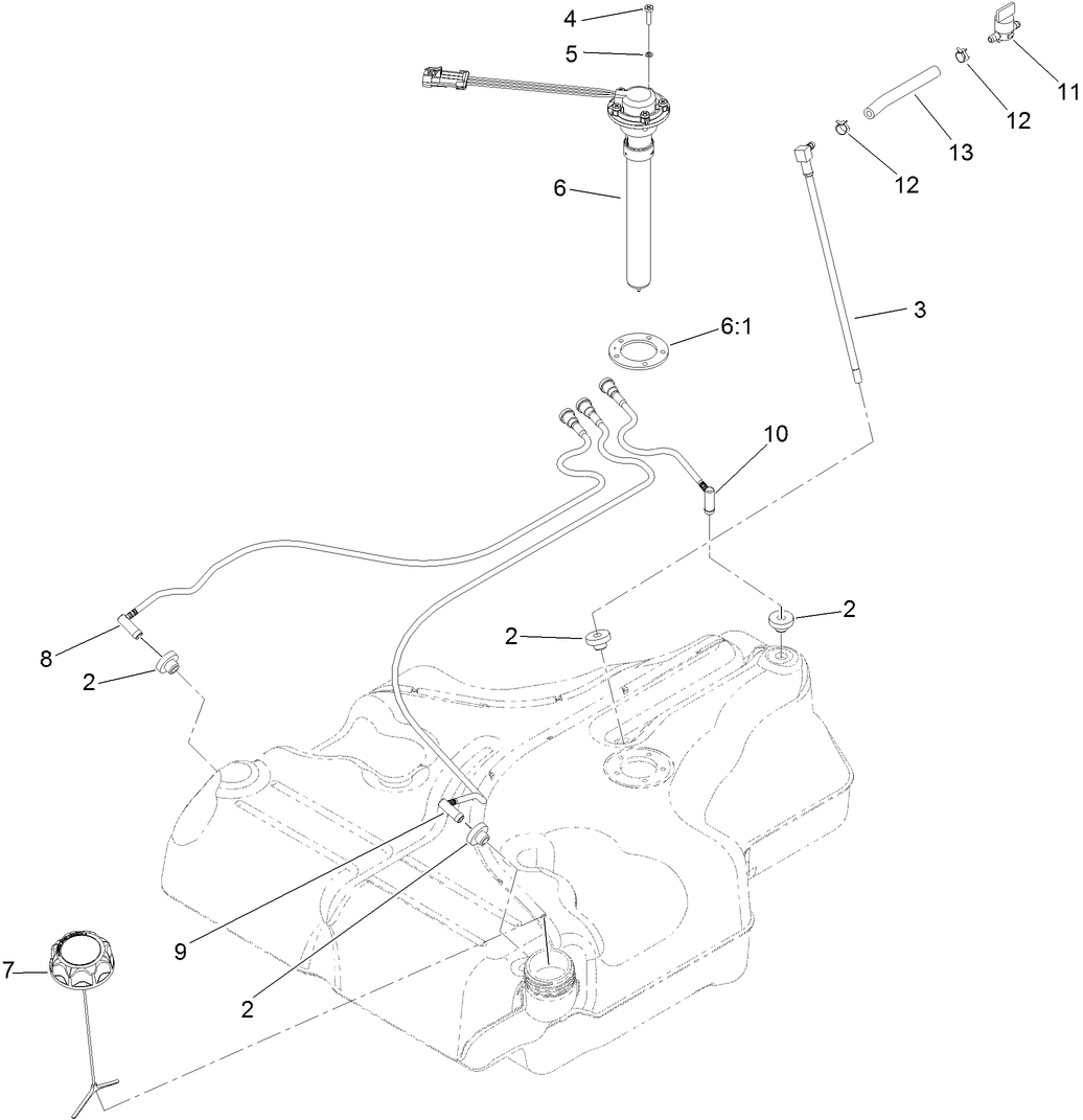 Fuel Tank Assembly No. 116-3979