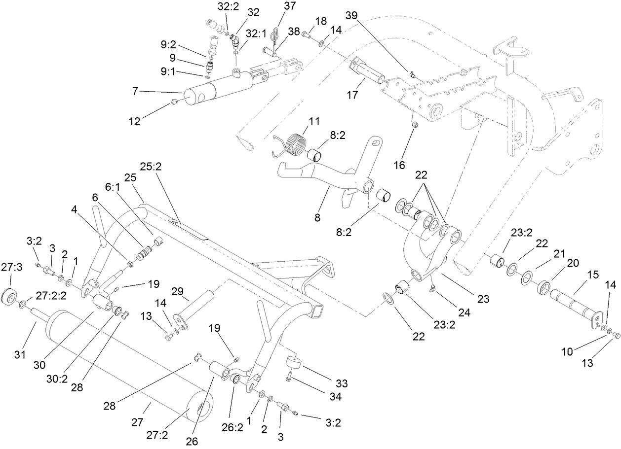 Center Pull Frame Assembly