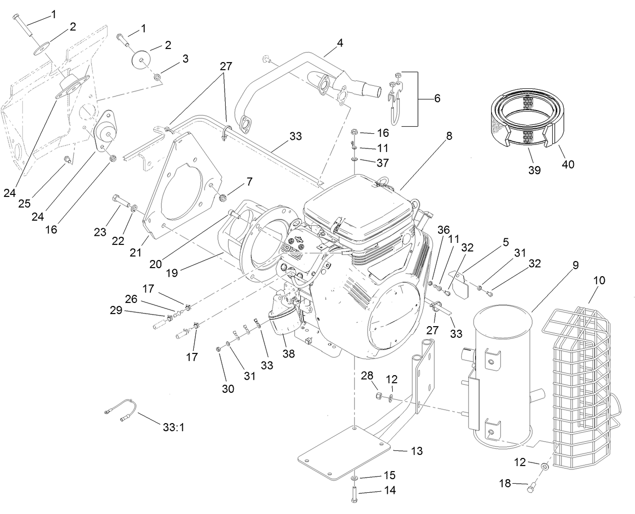 Engine Installation Assembly