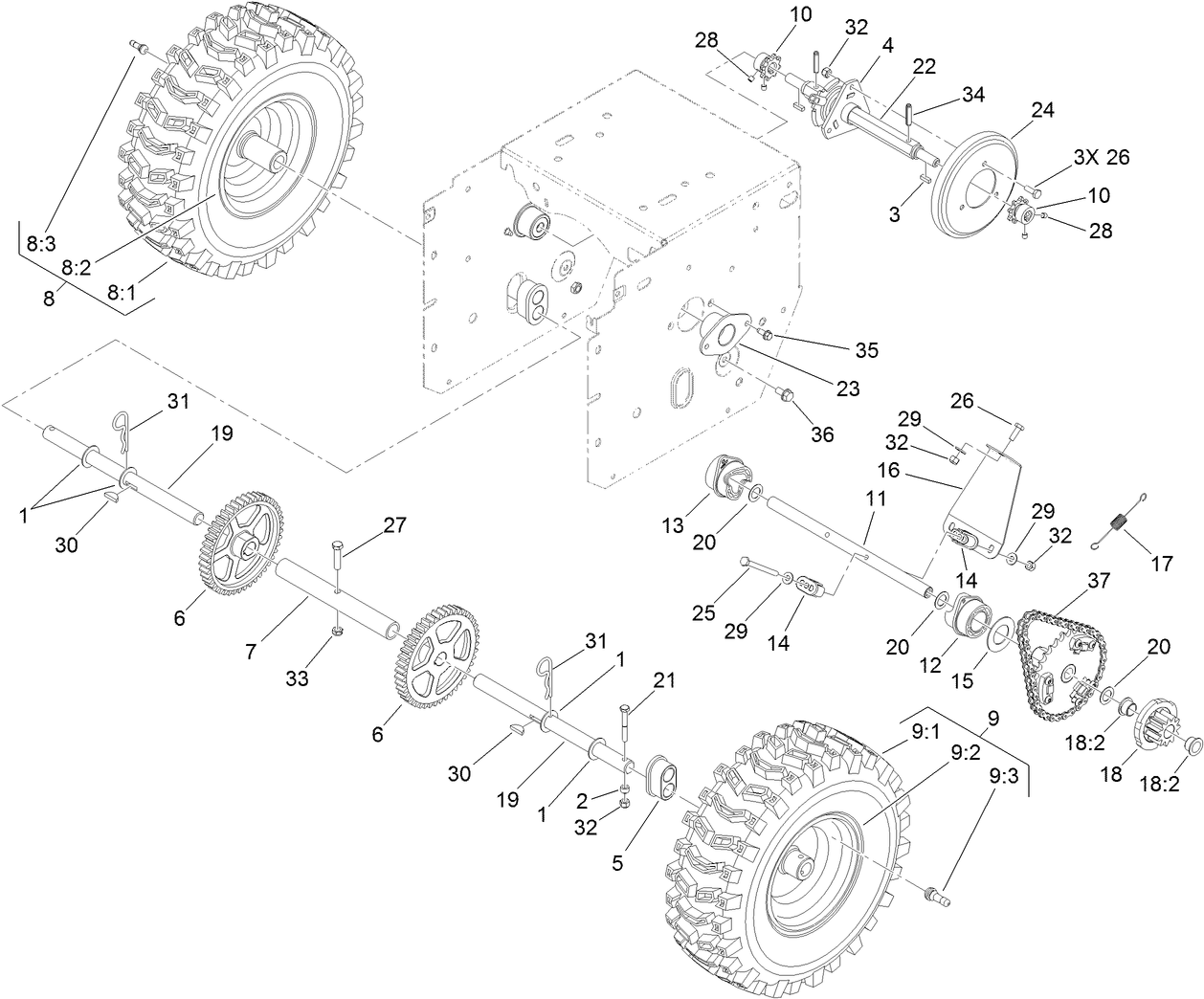 Wheel Clutch Assembly