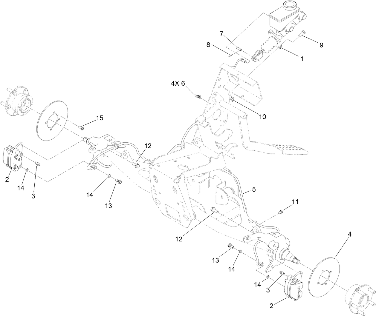 Front Brake Assembly