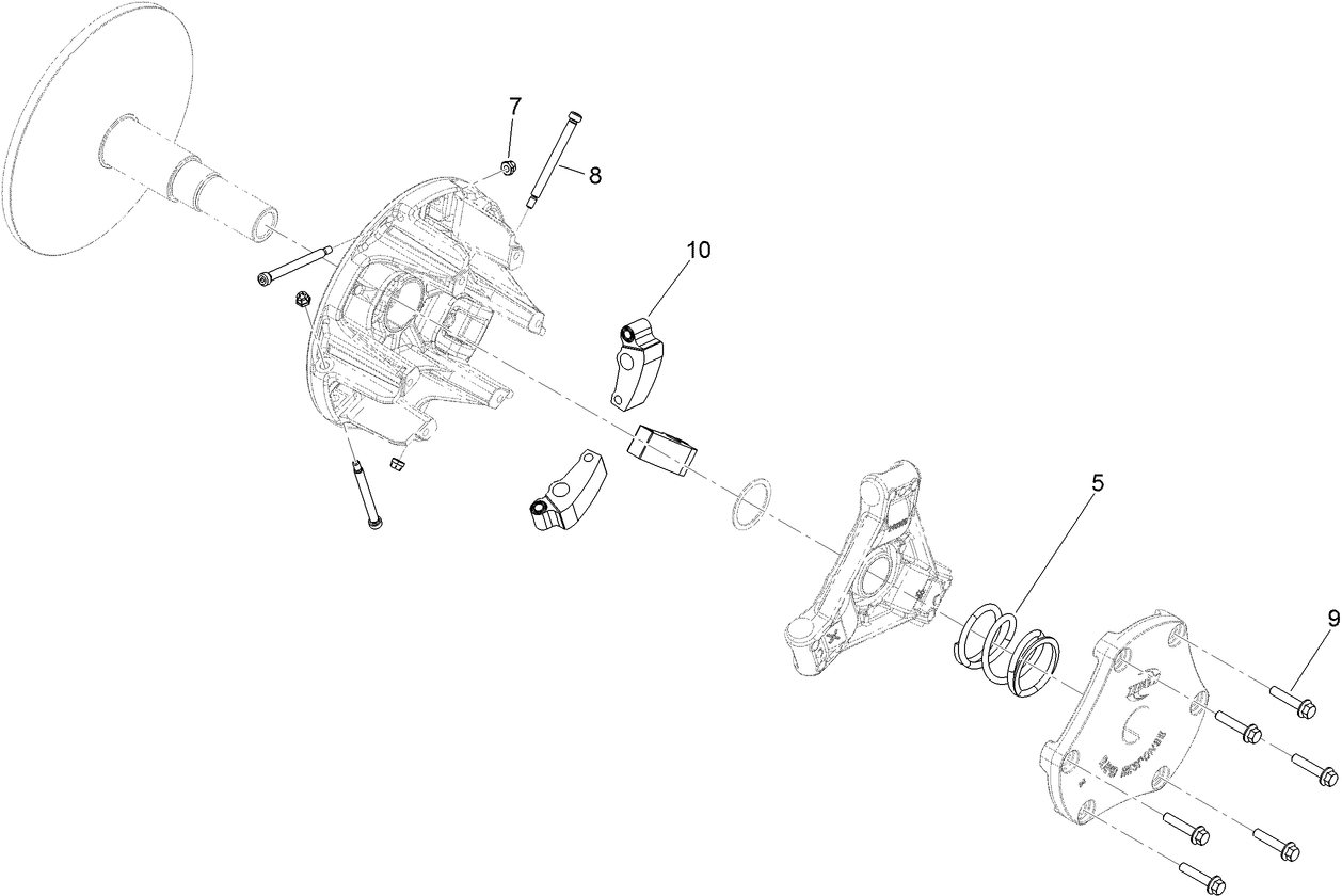 Primary Clutch Assembly No. 119-9610
