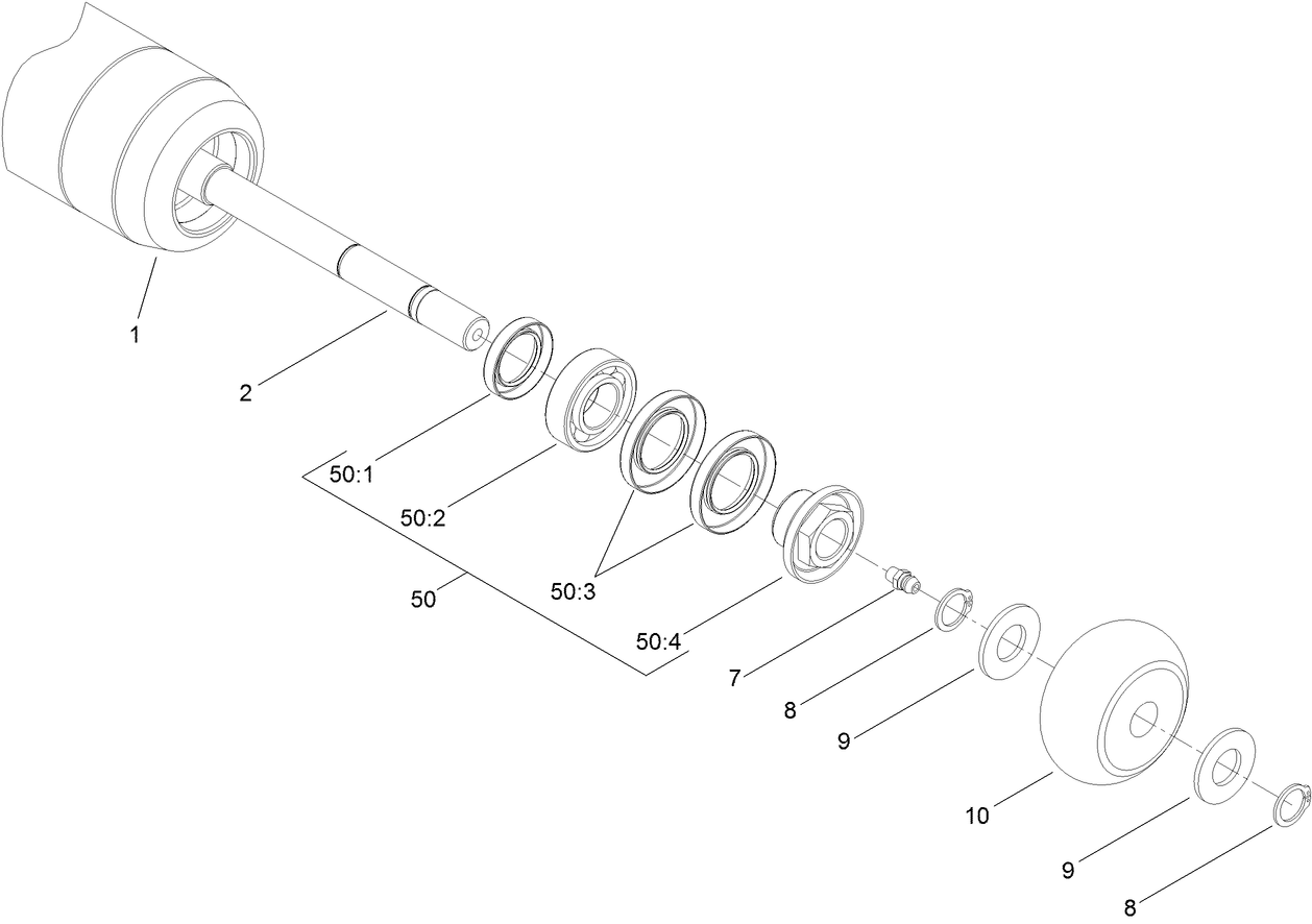 Optional Short Roller Assembly No. 119-4288