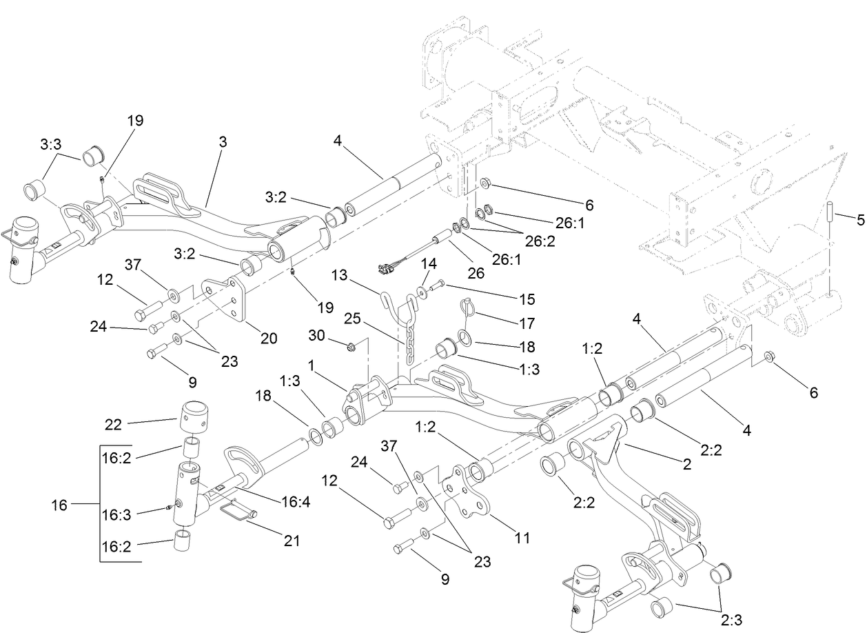 Front Lift Arm Assembly