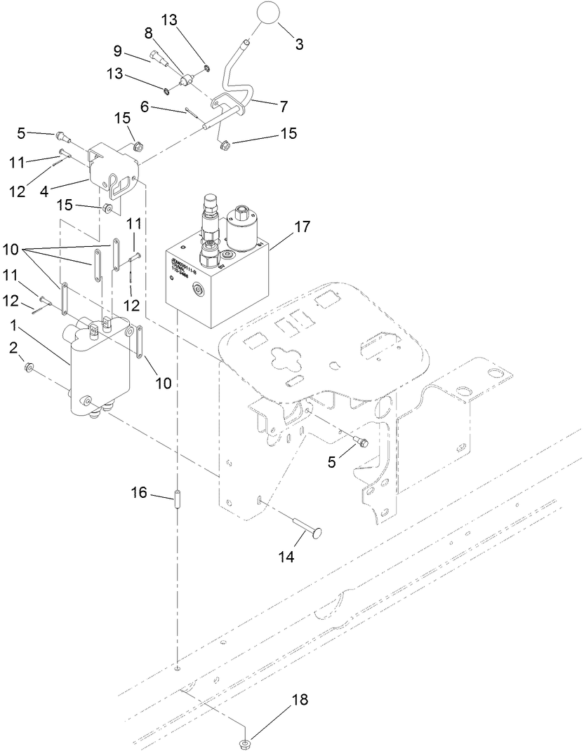 2-Spool Control Valve Assembly