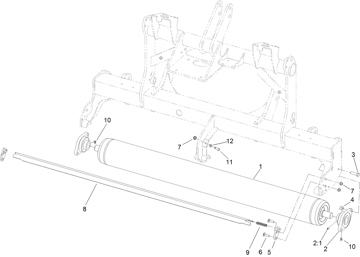 Roller and Scraper Assembly