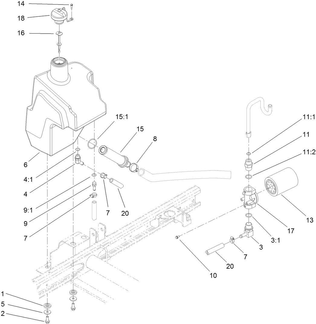 Hydraulic Tank Assembly