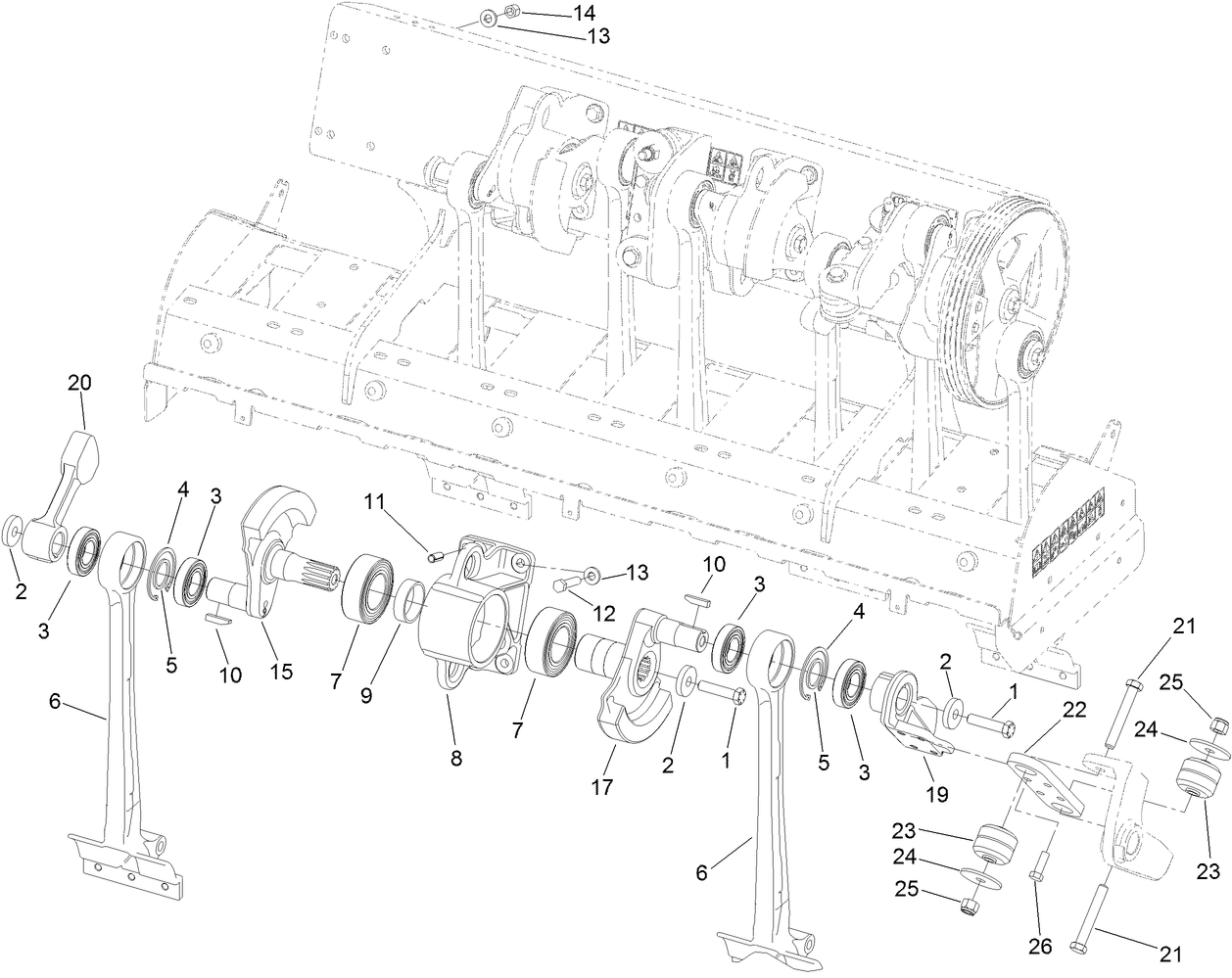 No. 7 and No. 8 Crankarm Assembly