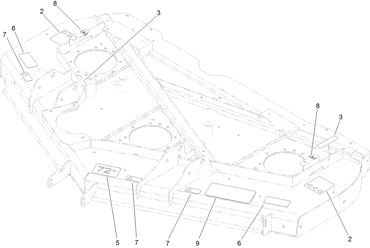 Deck Decal Assembly No. 108-9903