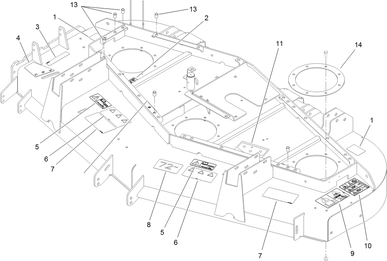 Deck Assembly No. 120-6645