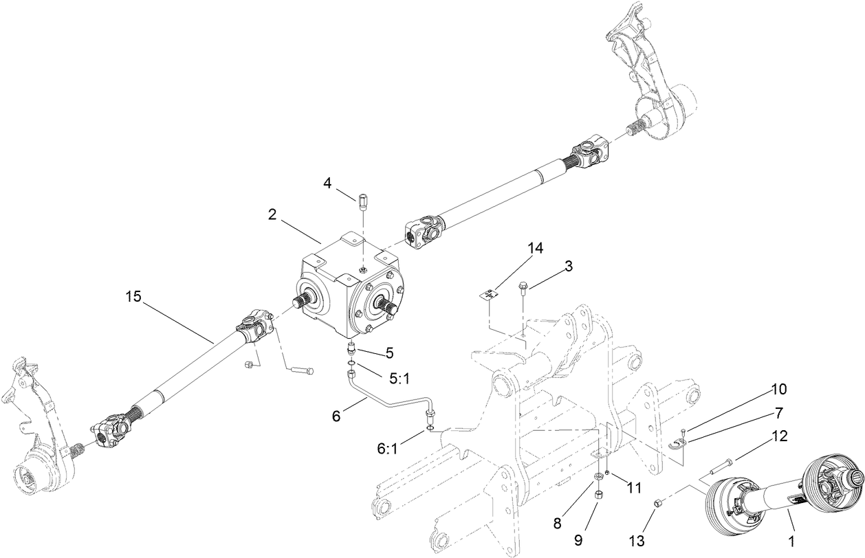 Gearbox and Driveline Assembly
