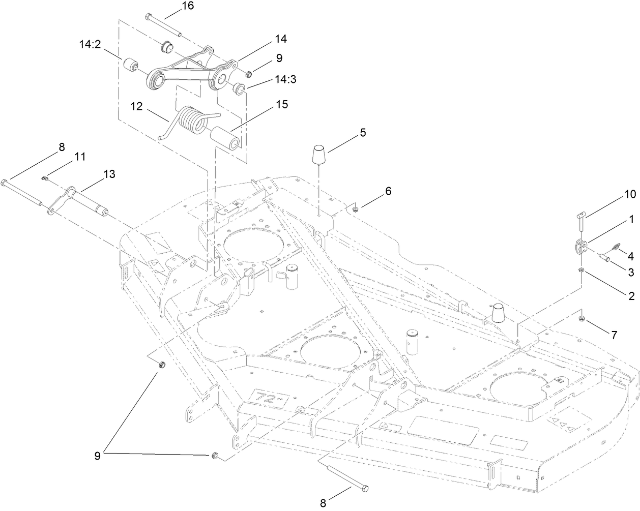 Adjustment Link and Bumper Assembly