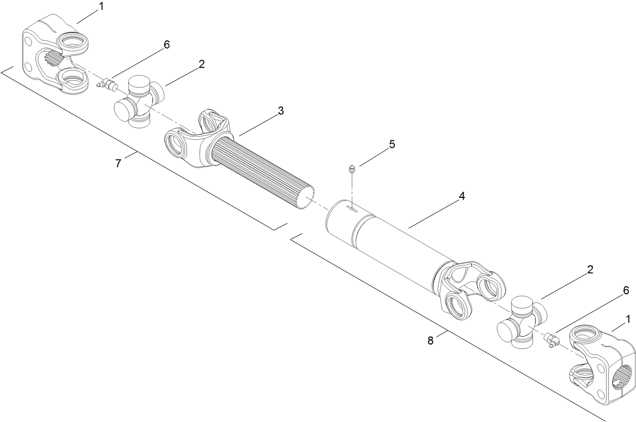 Drive Shaft Assembly No. 110-4586