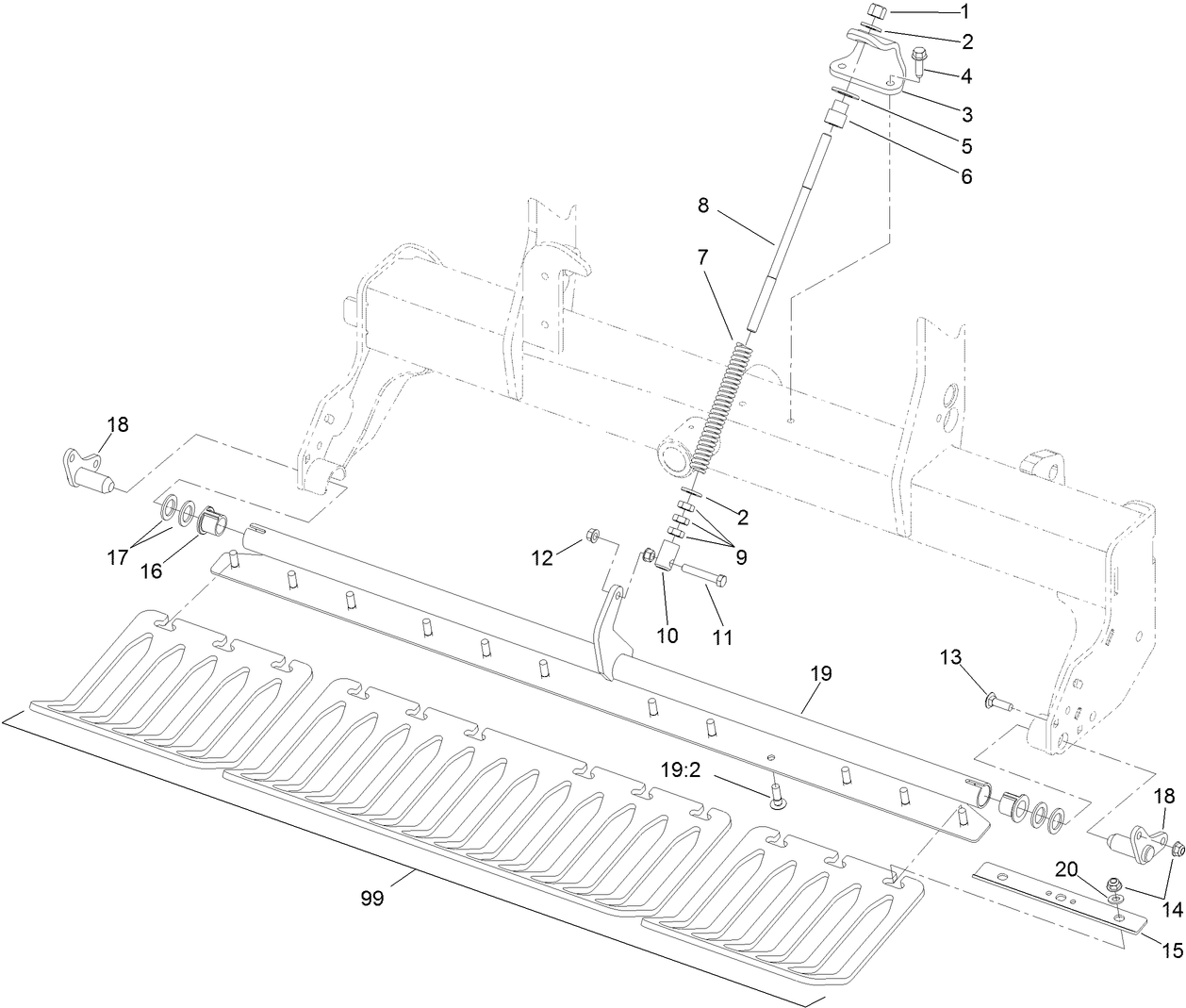 Right Hand Turf Guard Assembly