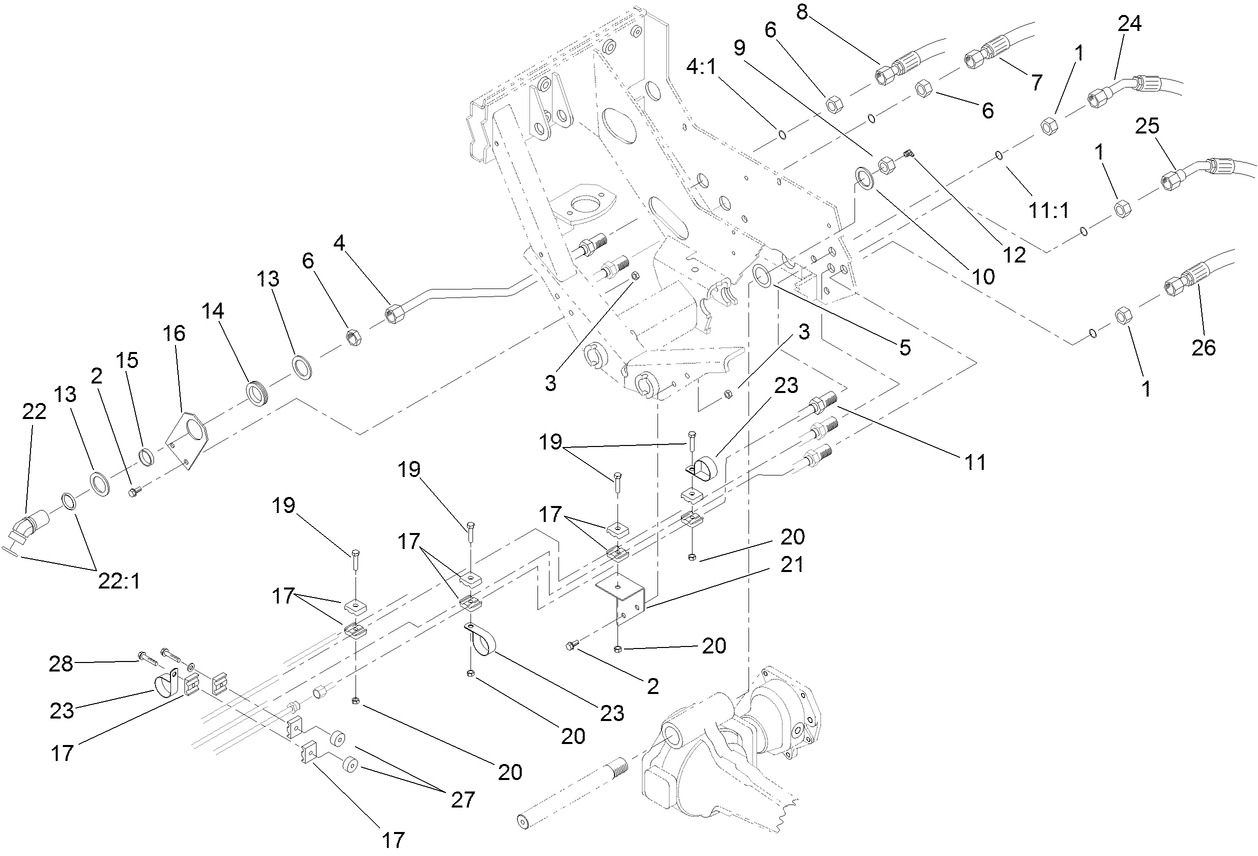 Rear Hydraulic Assembly