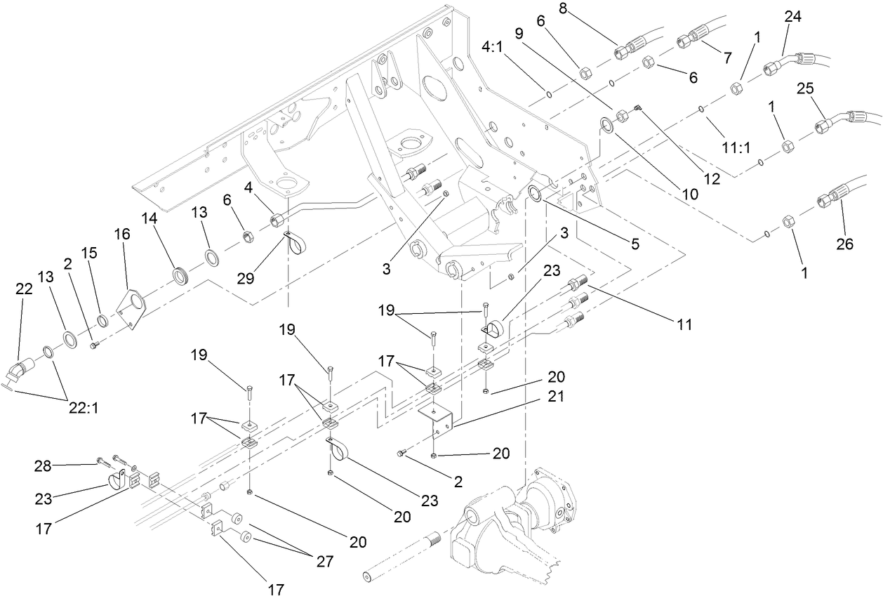 Rear Hydraulic Assembly