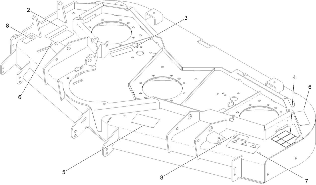 Deck and Decal Assembly No. 115-1371