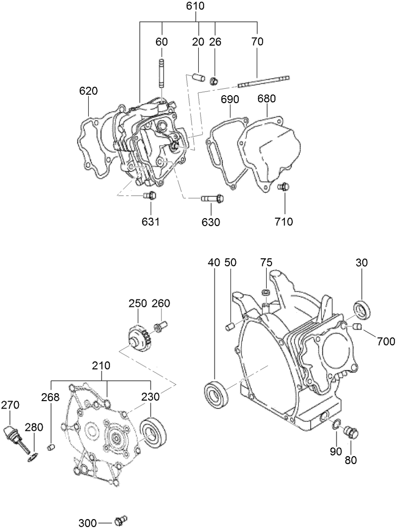 Crankcase Assembly