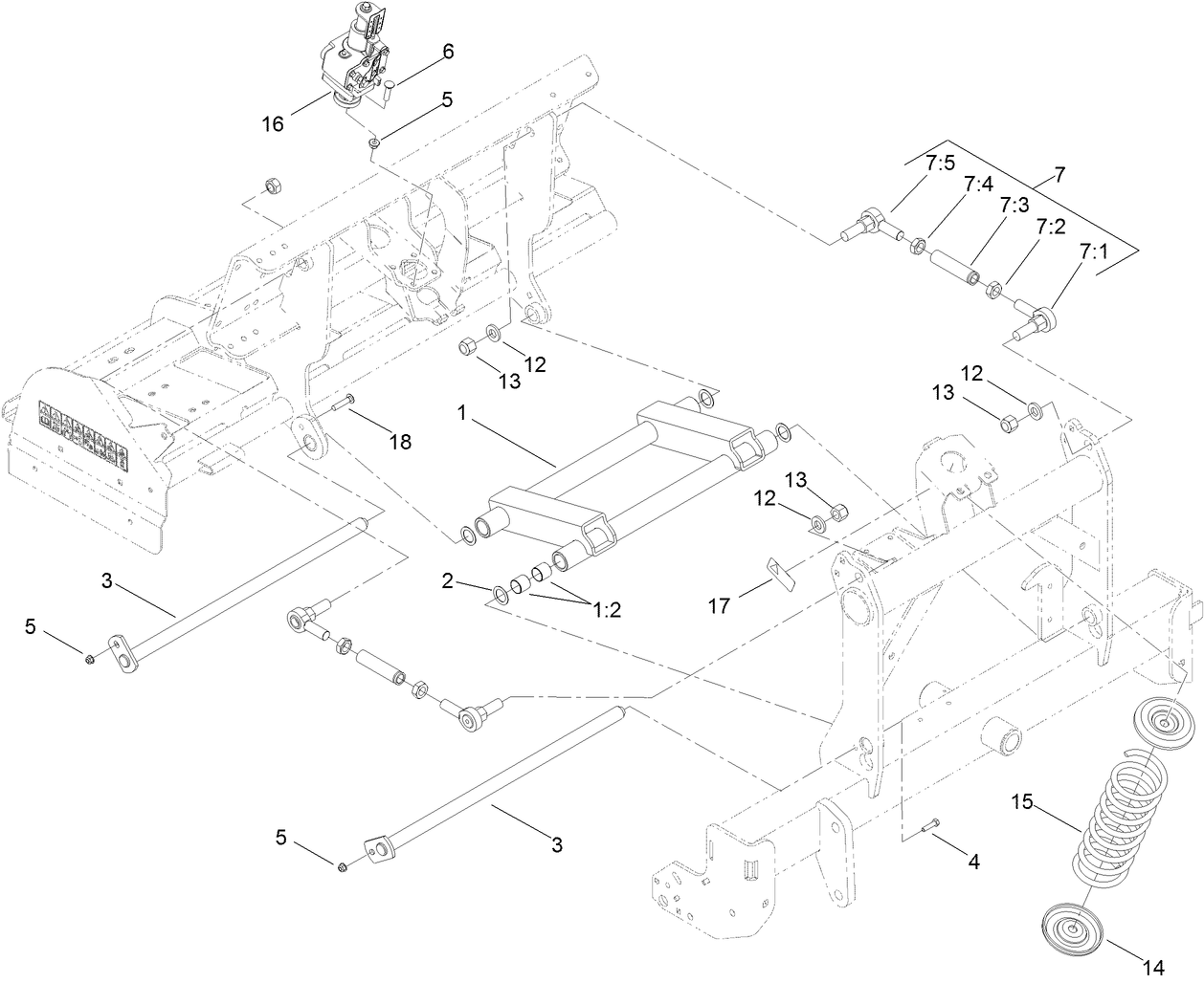 Right Hand H-Frame Assembly