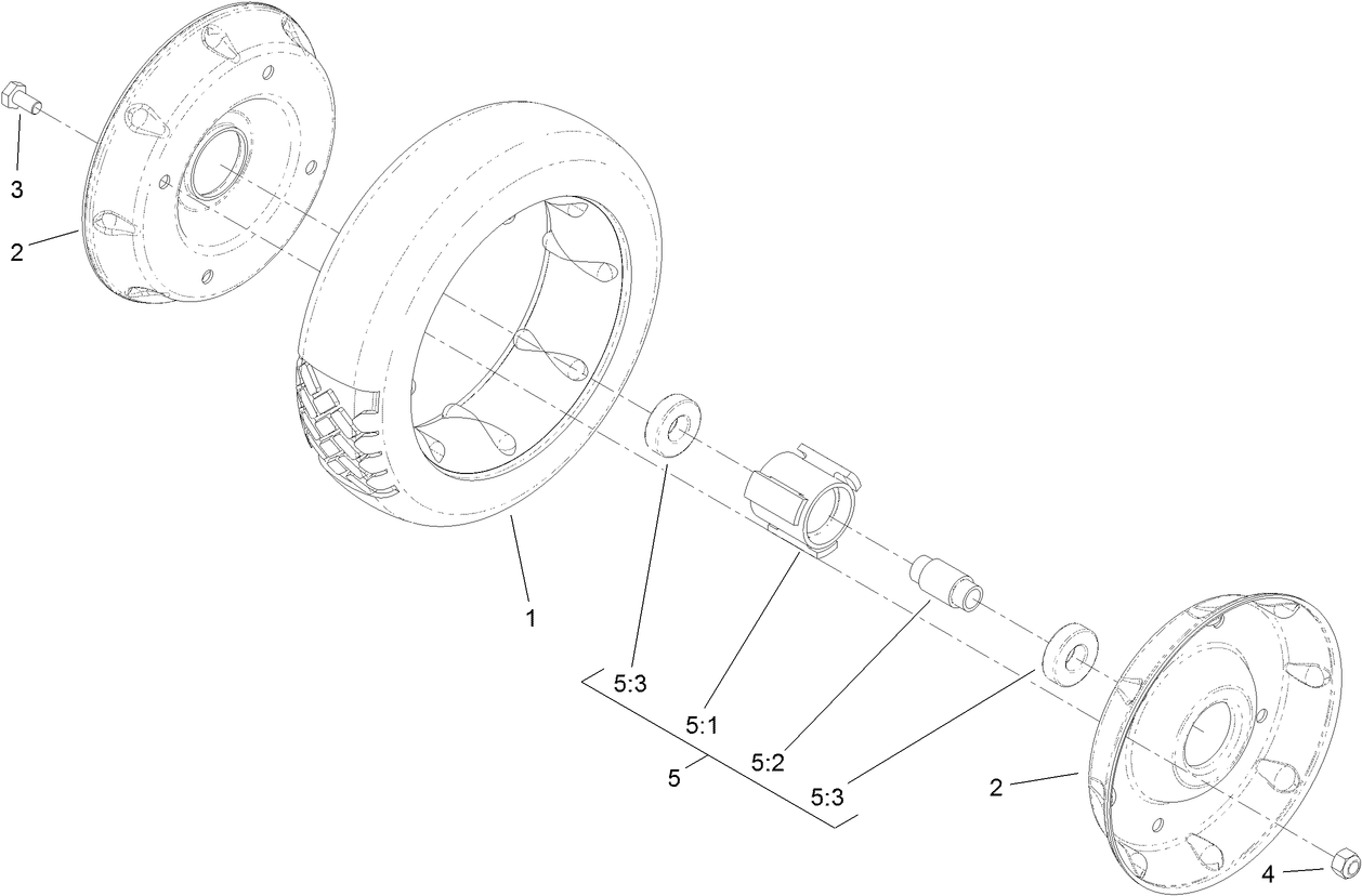 Wheel and Tire Assembly No. 121-1380
