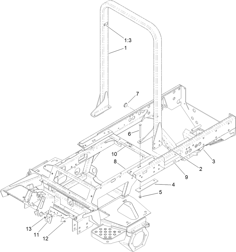 Roll-Over Protection System and Front Frame Assembly