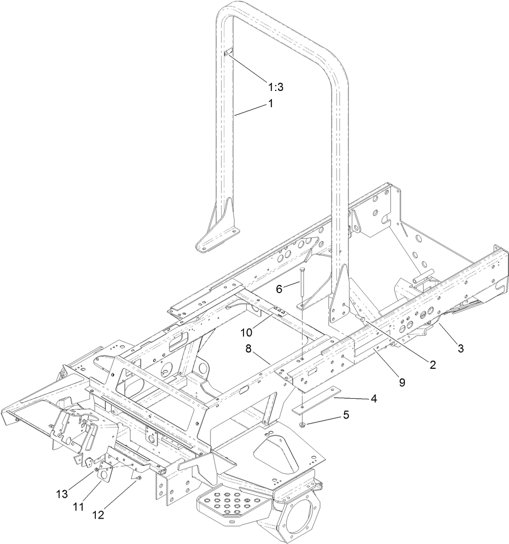 Roll-Over Protection System and Front Frame Assembly