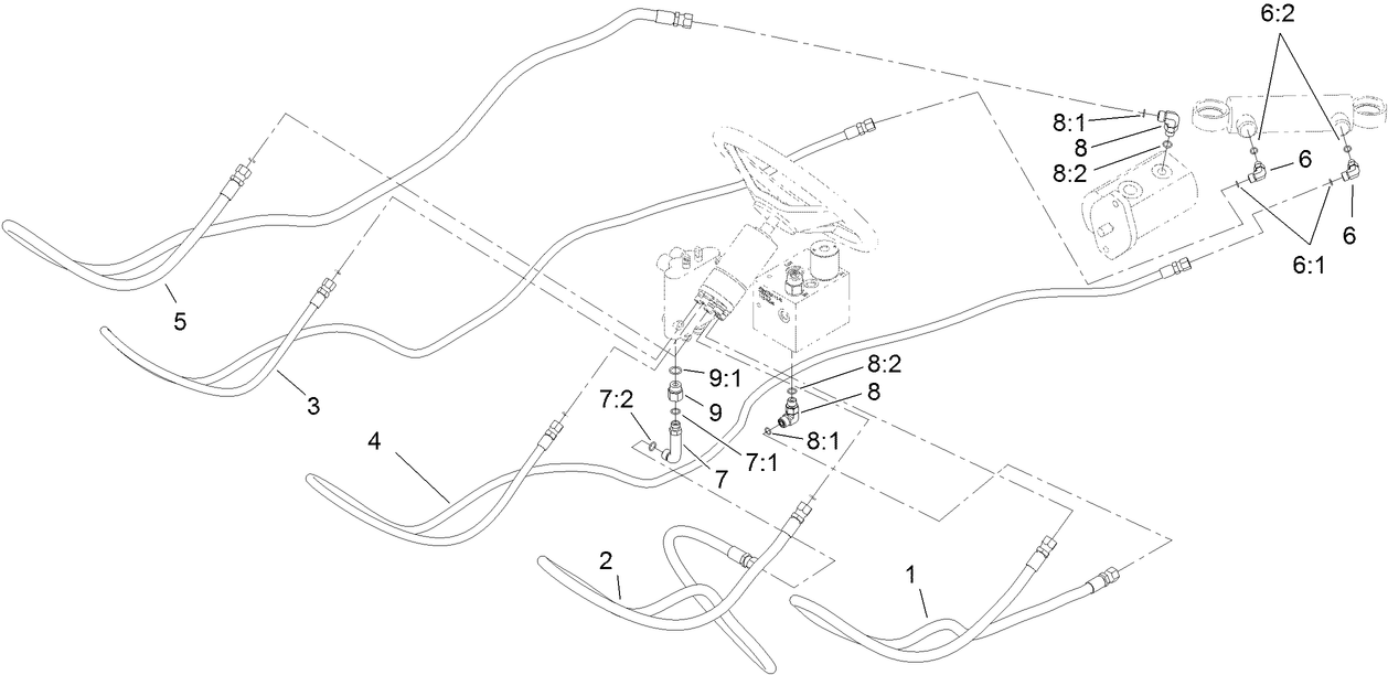 Steering Hydraulic Assembly