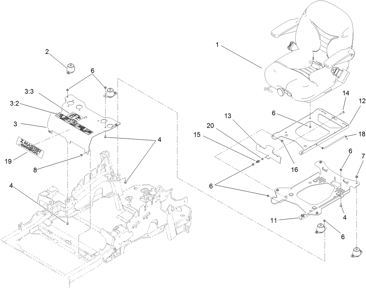 Seat Mounting Assembly