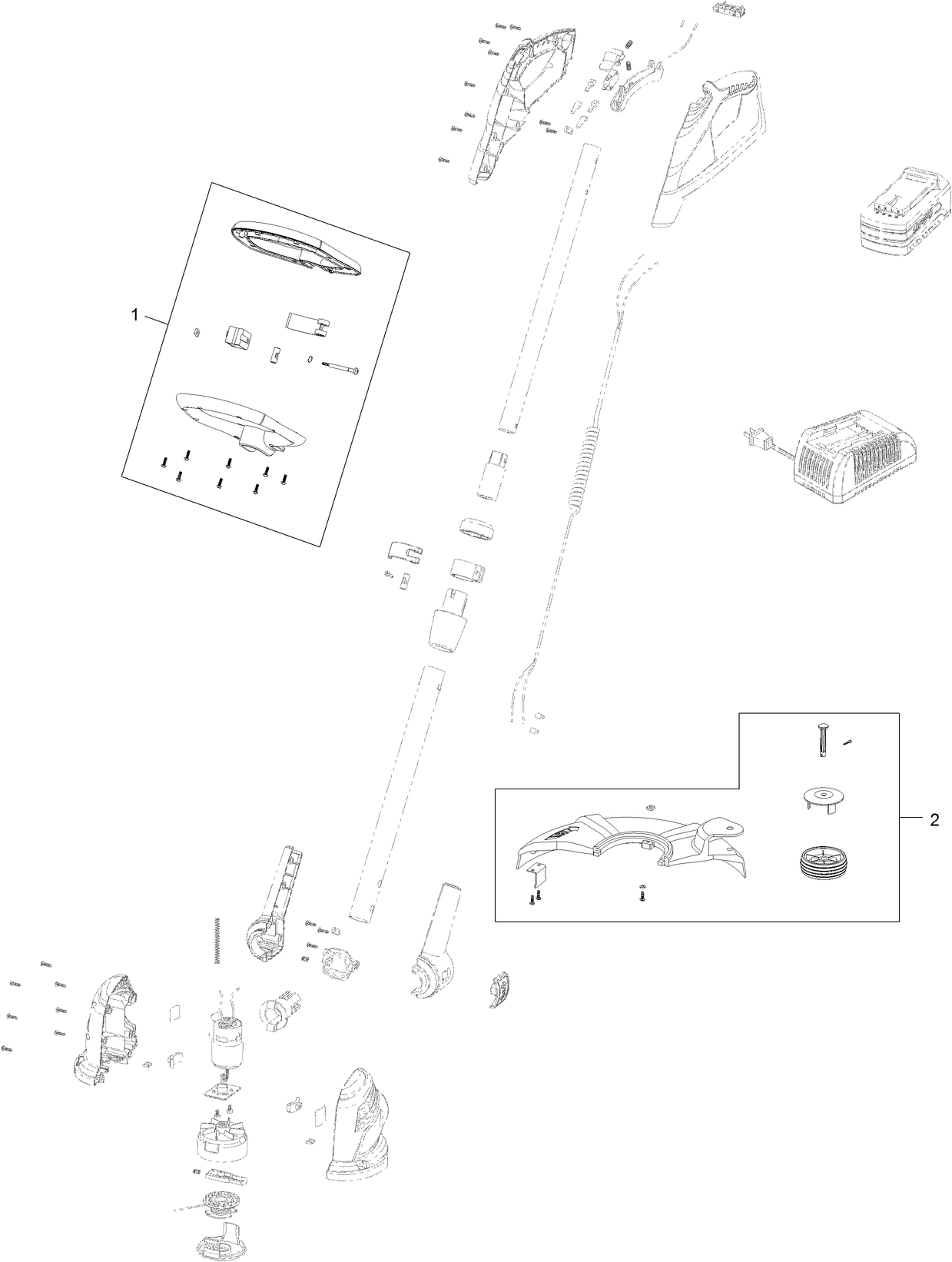Assist Handle and Shield Assembly