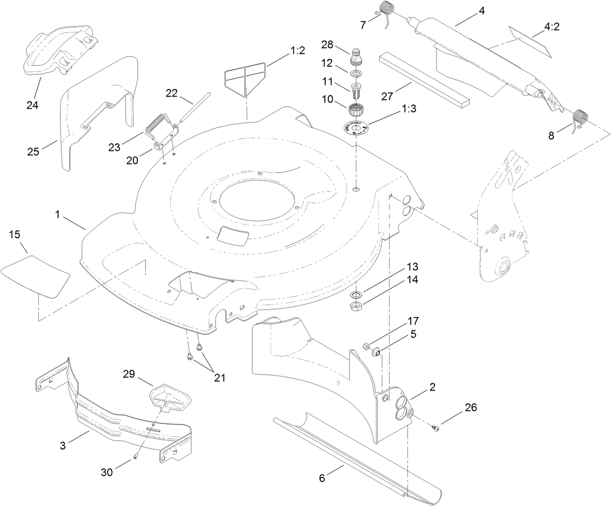 Housing and Rear Door Assembly