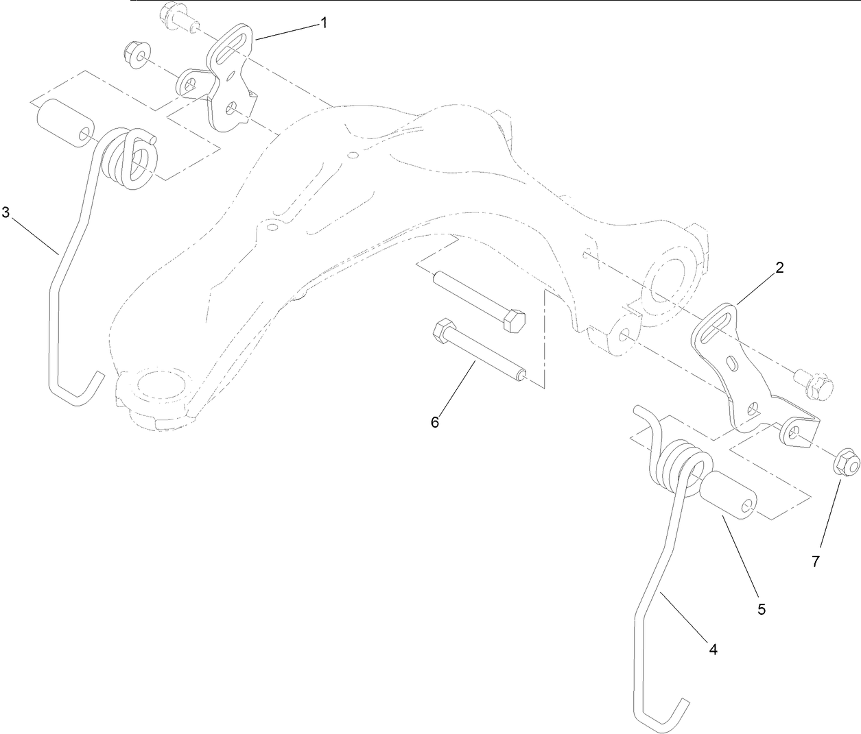 Replacement Suspension Assembly No. 117-6842