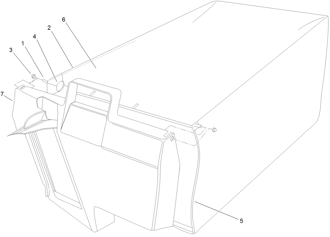 Grass Bag Assembly No. 121-1391
