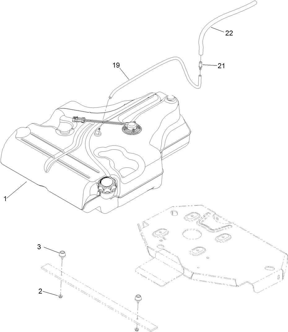 Fuel Tank Mounting Assembly