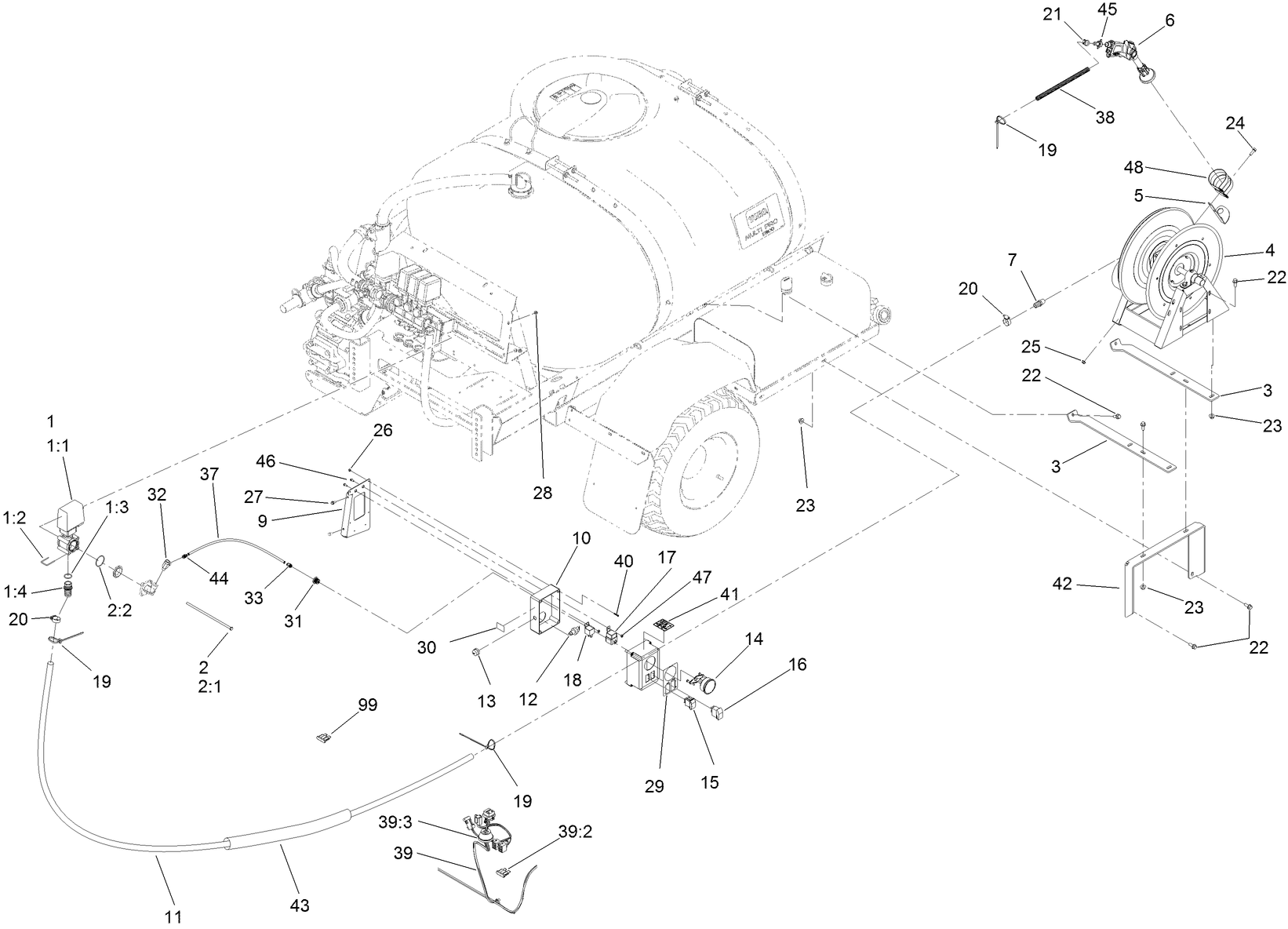 Electric Hose Reel Kit