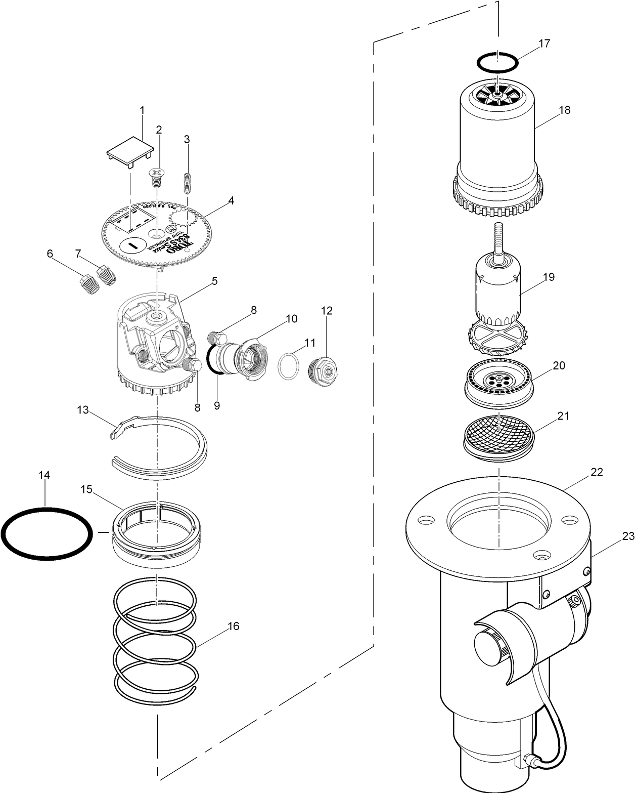 834S Series Sprinkler - August 2007-2014