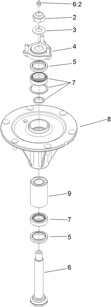 Spindle Assembly No. 119-8500