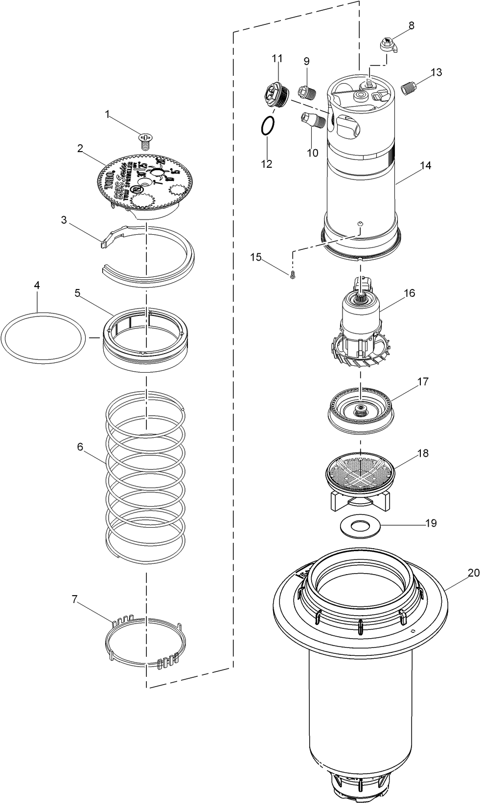 835B Series Sprinkler