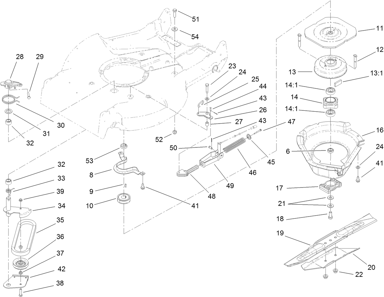 Blade Brake Assembly